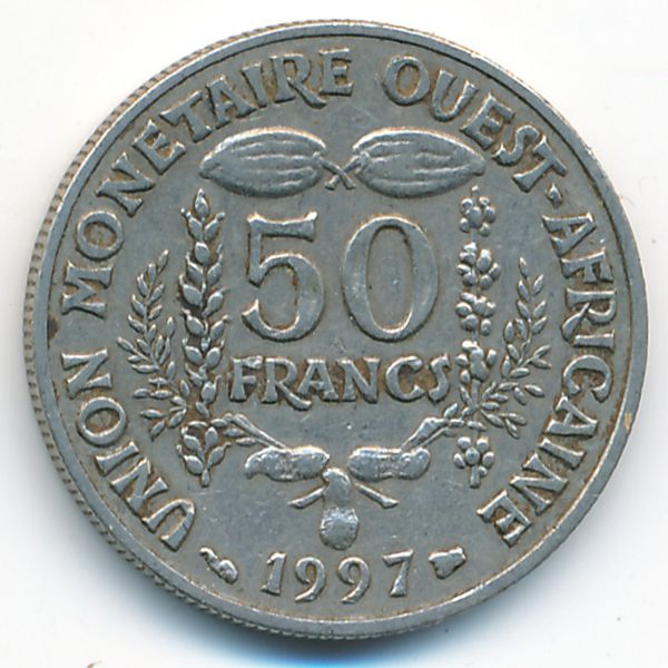 Западная Африка, 50 франков (1997 г.)