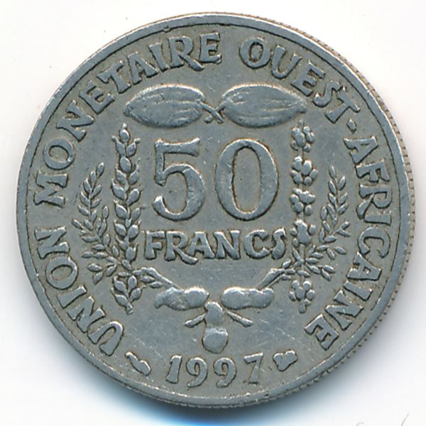 Западная Африка, 50 франков (1997 г.)