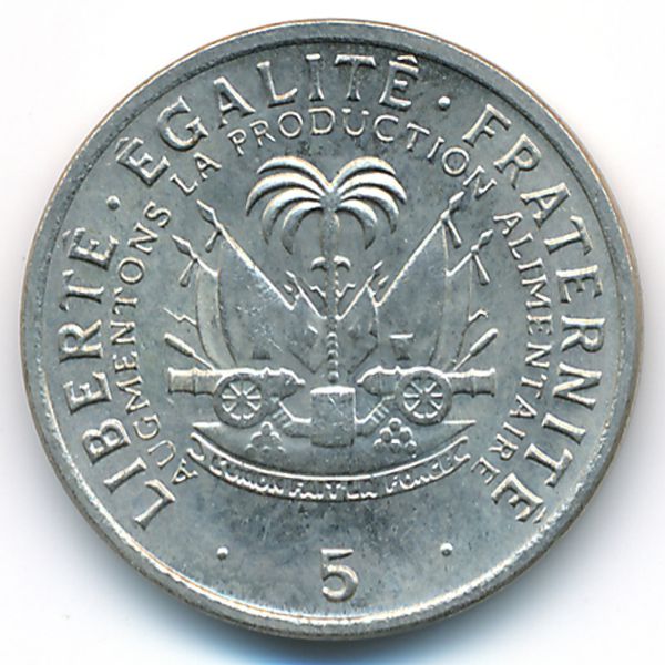 Гаити, 5 сентим (1975 г.)