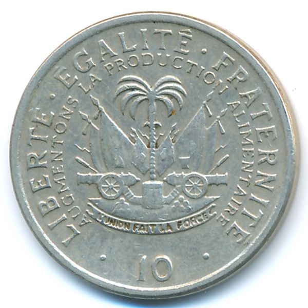 Гаити, 10 сентим (1975 г.)