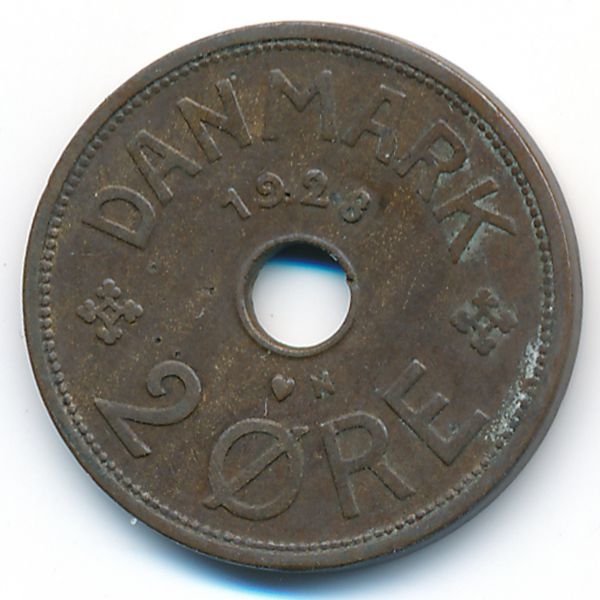 Дания, 2 эре (1928 г.)
