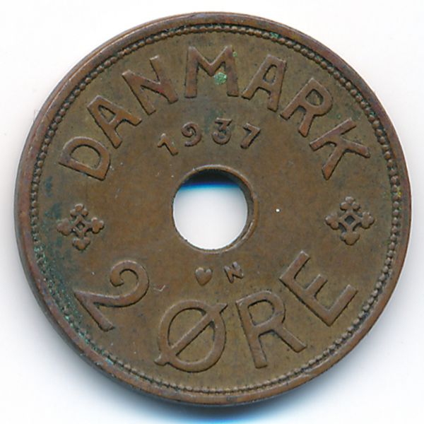 Дания, 2 эре (1937 г.)