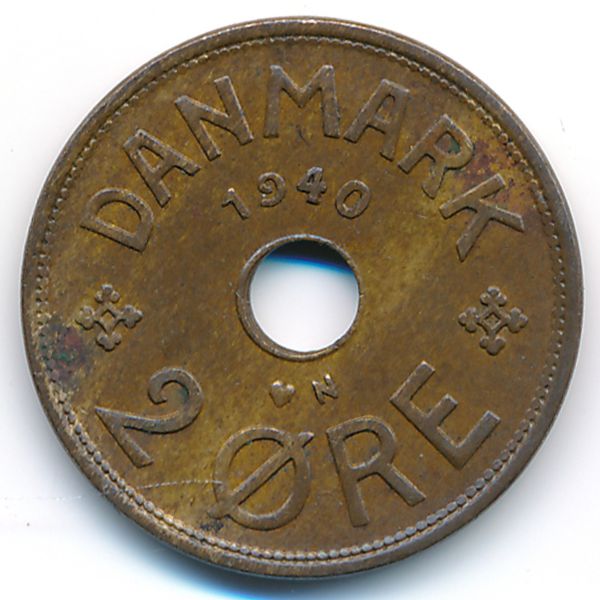 Дания, 2 эре (1940 г.)