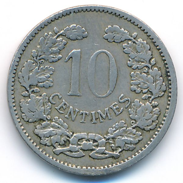 Люксембург, 10 сентим (1901 г.)