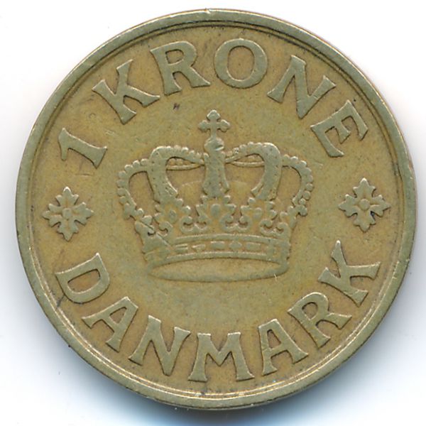 Дания, 1 крона (1925 г.)