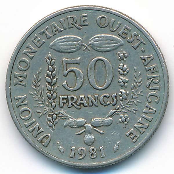 Западная Африка, 50 франков (1981 г.)
