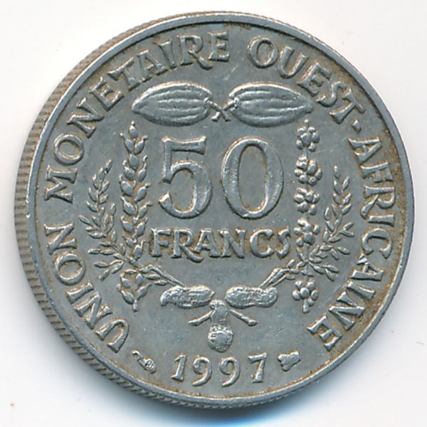 Западная Африка, 50 франков (1997 г.)