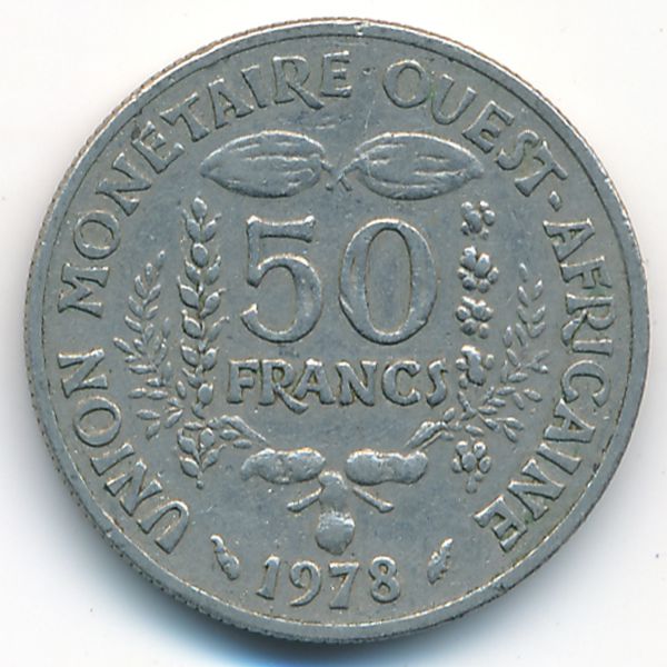 Западная Африка, 50 франков (1978 г.)