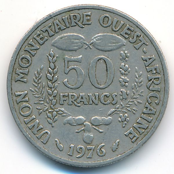 Западная Африка, 50 франков (1976 г.)