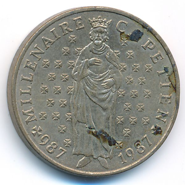 Франция, 10 франков (1987 г.)