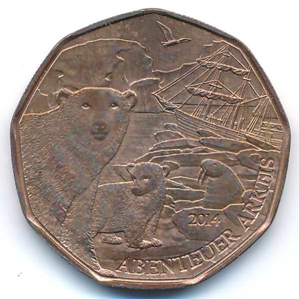 Австрия, 5 евро (2014 г.)