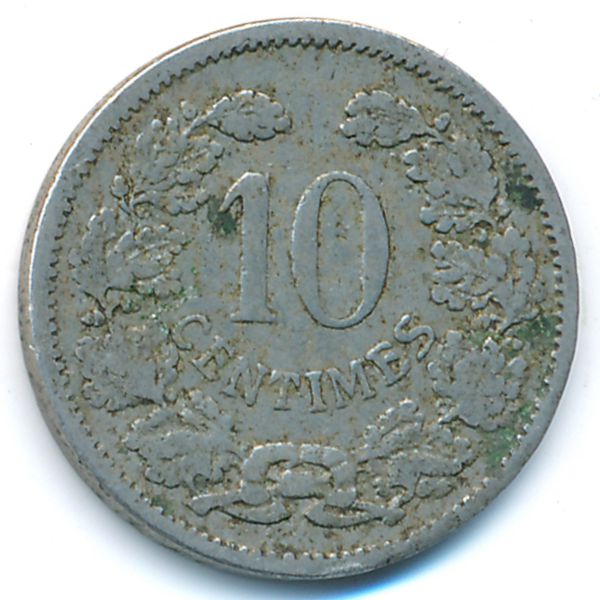 Люксембург, 10 сентим (1901 г.)