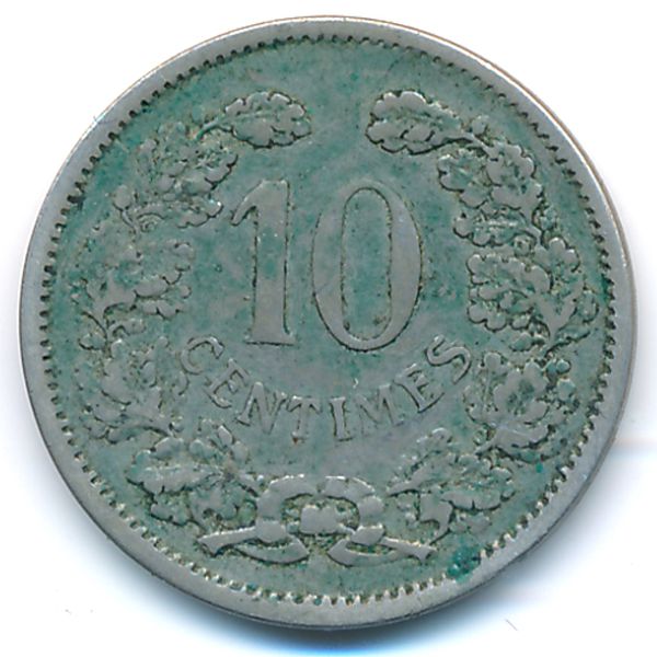 Люксембург, 10 сентим (1901 г.)
