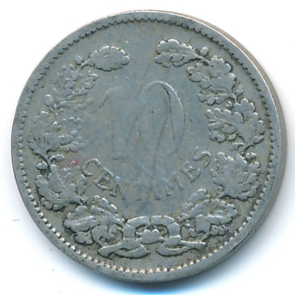 Люксембург, 10 сентим (1901 г.)