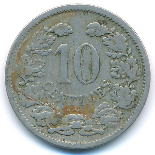 Люксембург, 10 сентим (1901 г.)