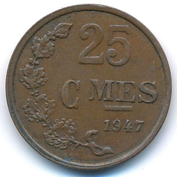 Люксембург, 25 сентим (1947 г.)