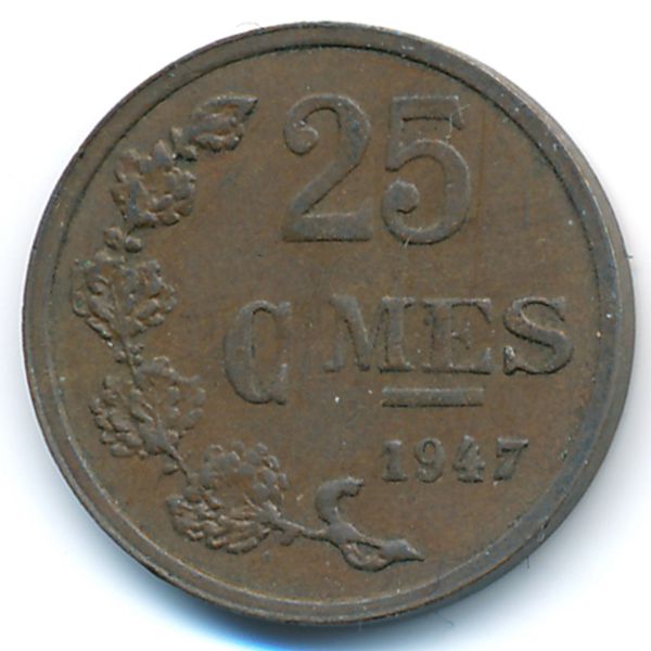 Люксембург, 25 сентим (1947 г.)