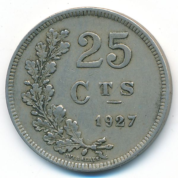 Люксембург, 25 сентим (1927 г.)