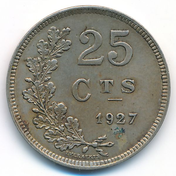 Люксембург, 25 сентим (1927 г.)