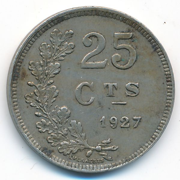Люксембург, 25 сентим (1927 г.)