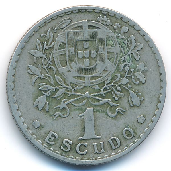 Португалия, 1 эскудо (1940 г.)