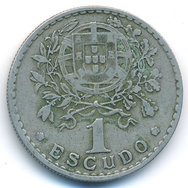 Португалия, 1 эскудо (1940 г.)