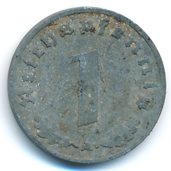 Третий Рейх, 1 рейхспфенниг (1940 г.)