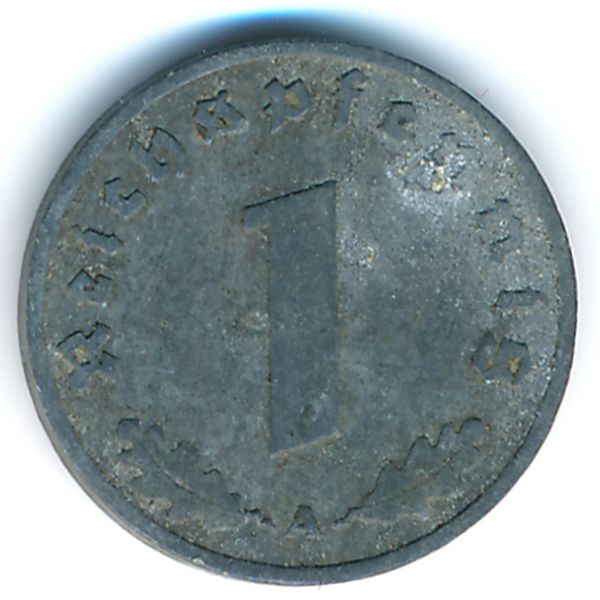 Третий Рейх, 1 рейхспфенниг (1941 г.)