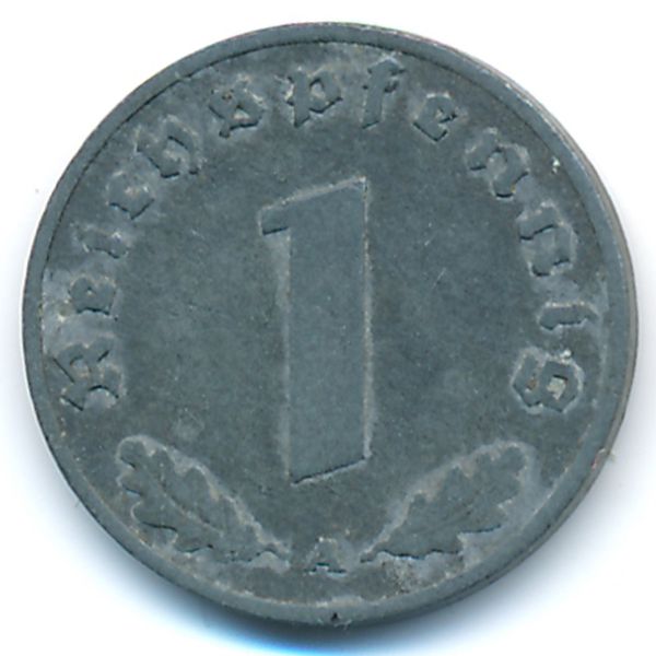 Третий Рейх, 1 рейхспфенниг (1941 г.)