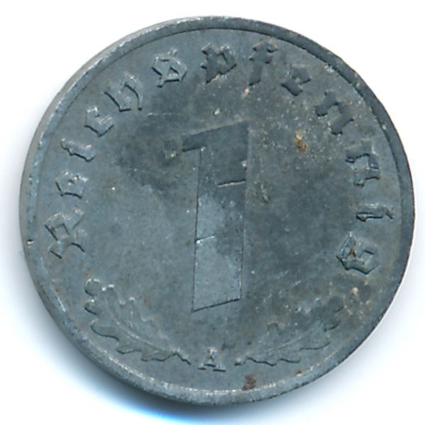 Третий Рейх, 1 рейхспфенниг (1942 г.)
