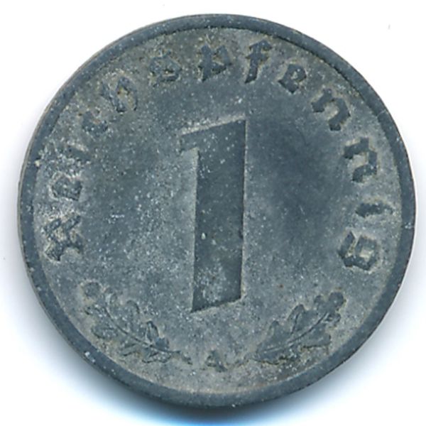 Третий Рейх, 1 рейхспфенниг (1942 г.)