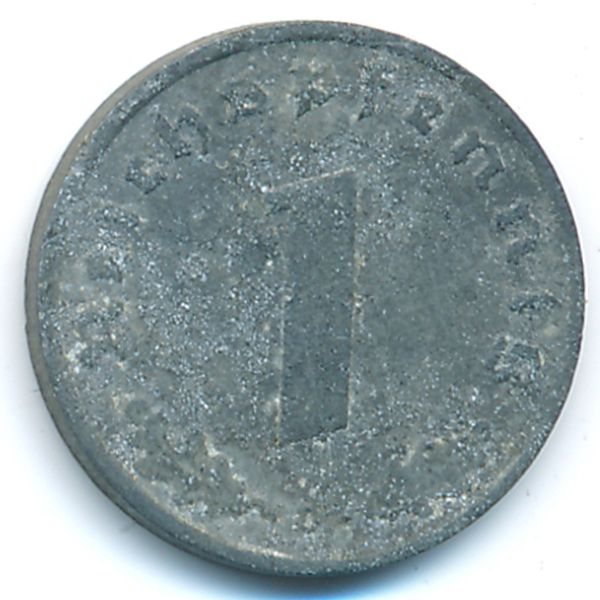 Третий Рейх, 1 рейхспфенниг (1942 г.)