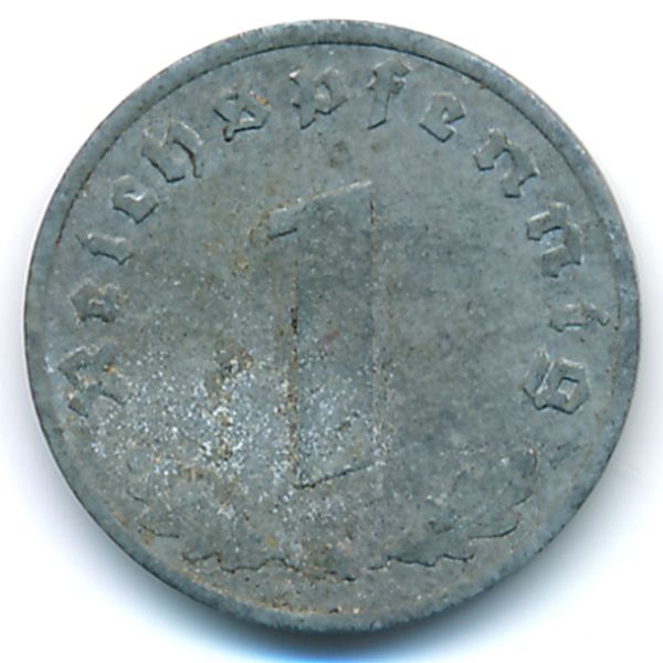 Третий Рейх, 1 рейхспфенниг (1943 г.)