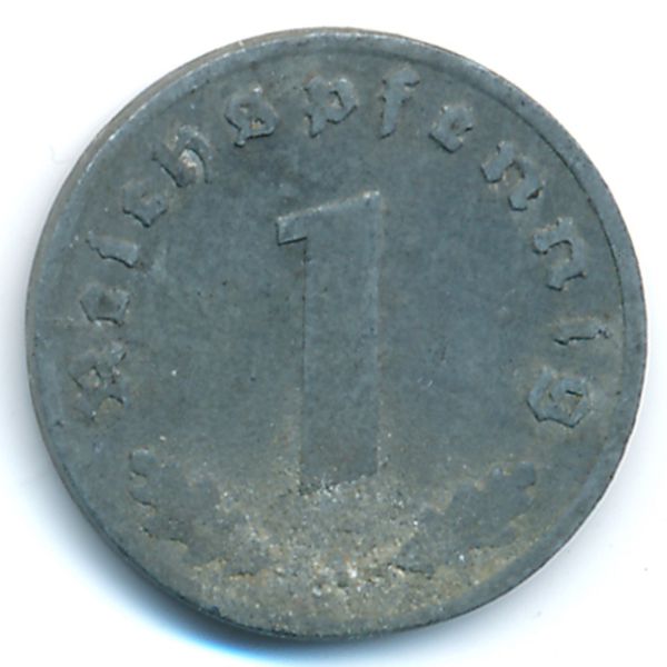 Третий Рейх, 1 рейхспфенниг (1943 г.)