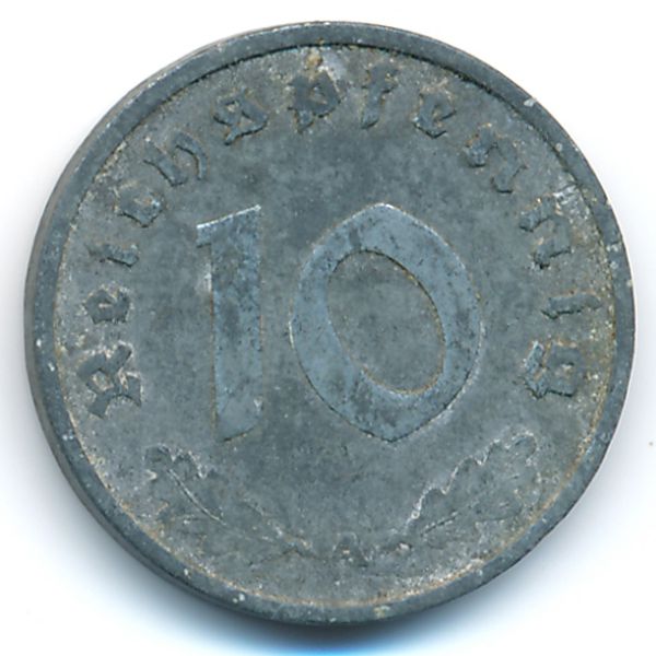 Третий Рейх, 10 рейхспфеннигов (1940 г.)