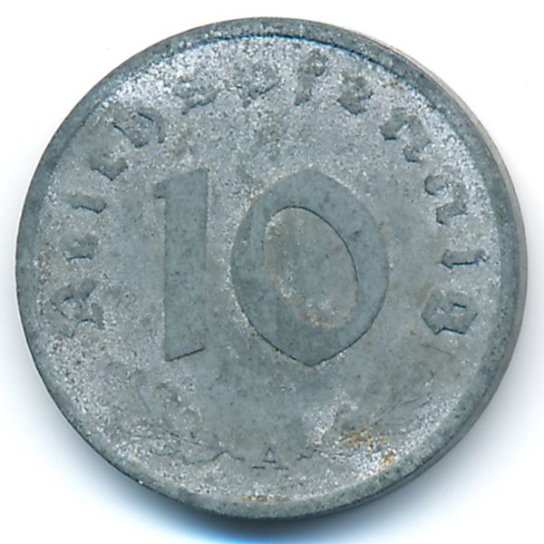 Третий Рейх, 10 рейхспфеннигов (1940 г.)