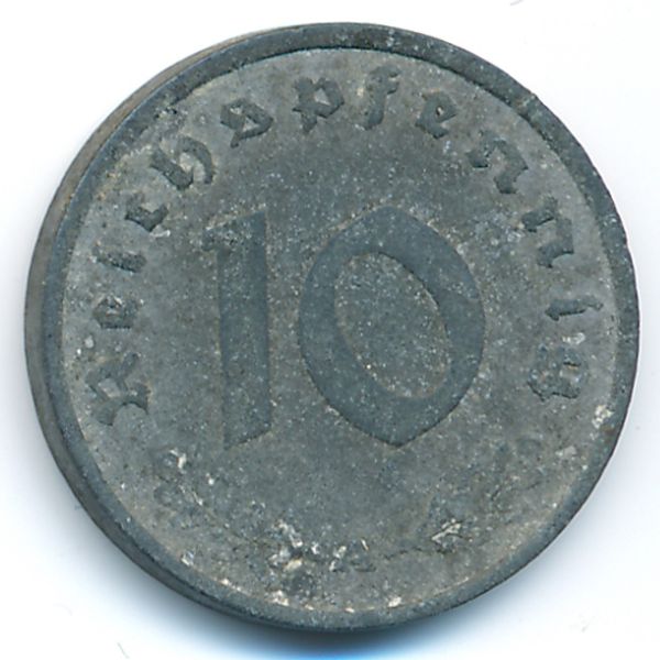 Третий Рейх, 10 рейхспфеннигов (1940 г.)