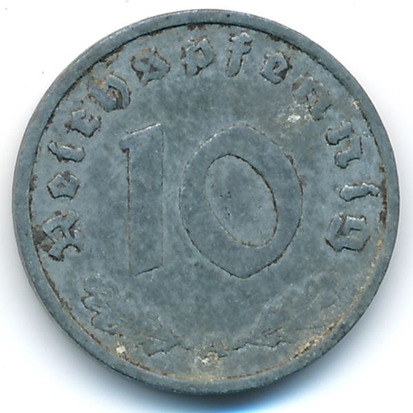 Третий Рейх, 10 рейхспфеннигов (1940 г.)