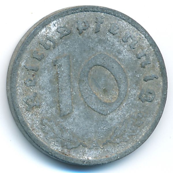 Третий Рейх, 10 рейхспфеннигов (1940 г.)