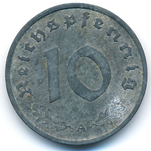 Третий Рейх, 10 рейхспфеннигов (1940 г.)