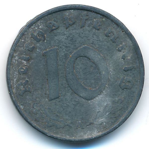 Третий Рейх, 10 рейхспфеннигов (1942 г.)