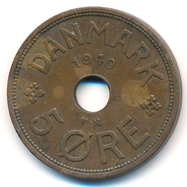 Дания, 5 эре (1940 г.)