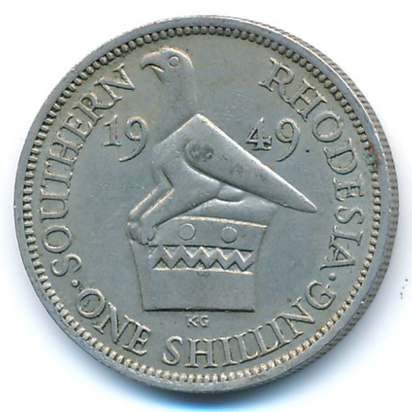 Южная Родезия, 1 шиллинг (1949 г.)