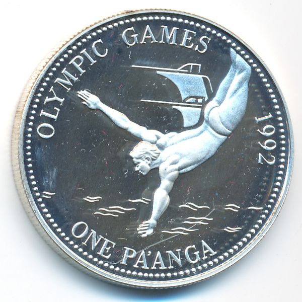 Тонга, 1 паанга (1991 г.)