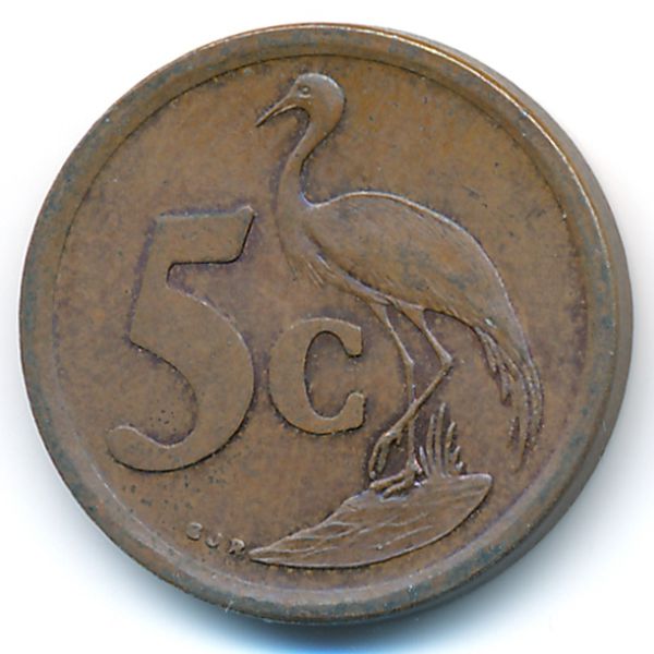 ЮАР, 5 центов (1996 г.)
