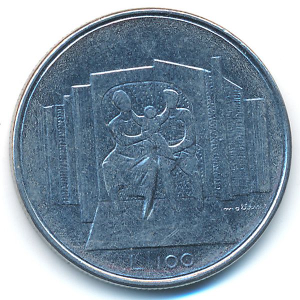 Сан-Марино, 100 лир (1976 г.)