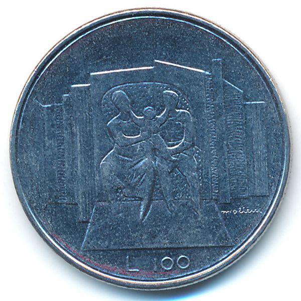 Сан-Марино, 100 лир (1976 г.)