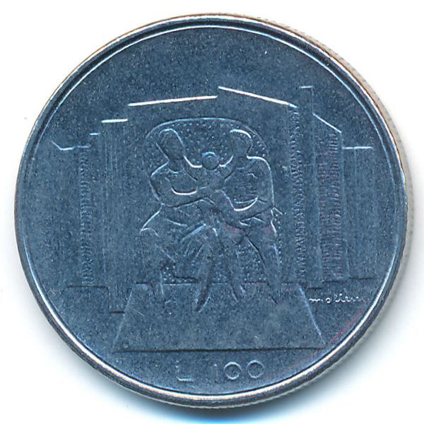 Сан-Марино, 100 лир (1976 г.)