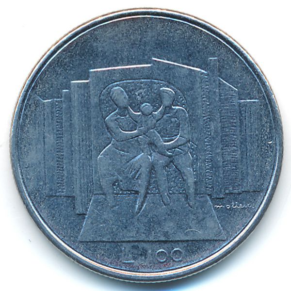 Сан-Марино, 100 лир (1976 г.)