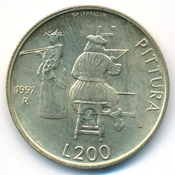Сан-Марино, 200 лир (1997 г.)